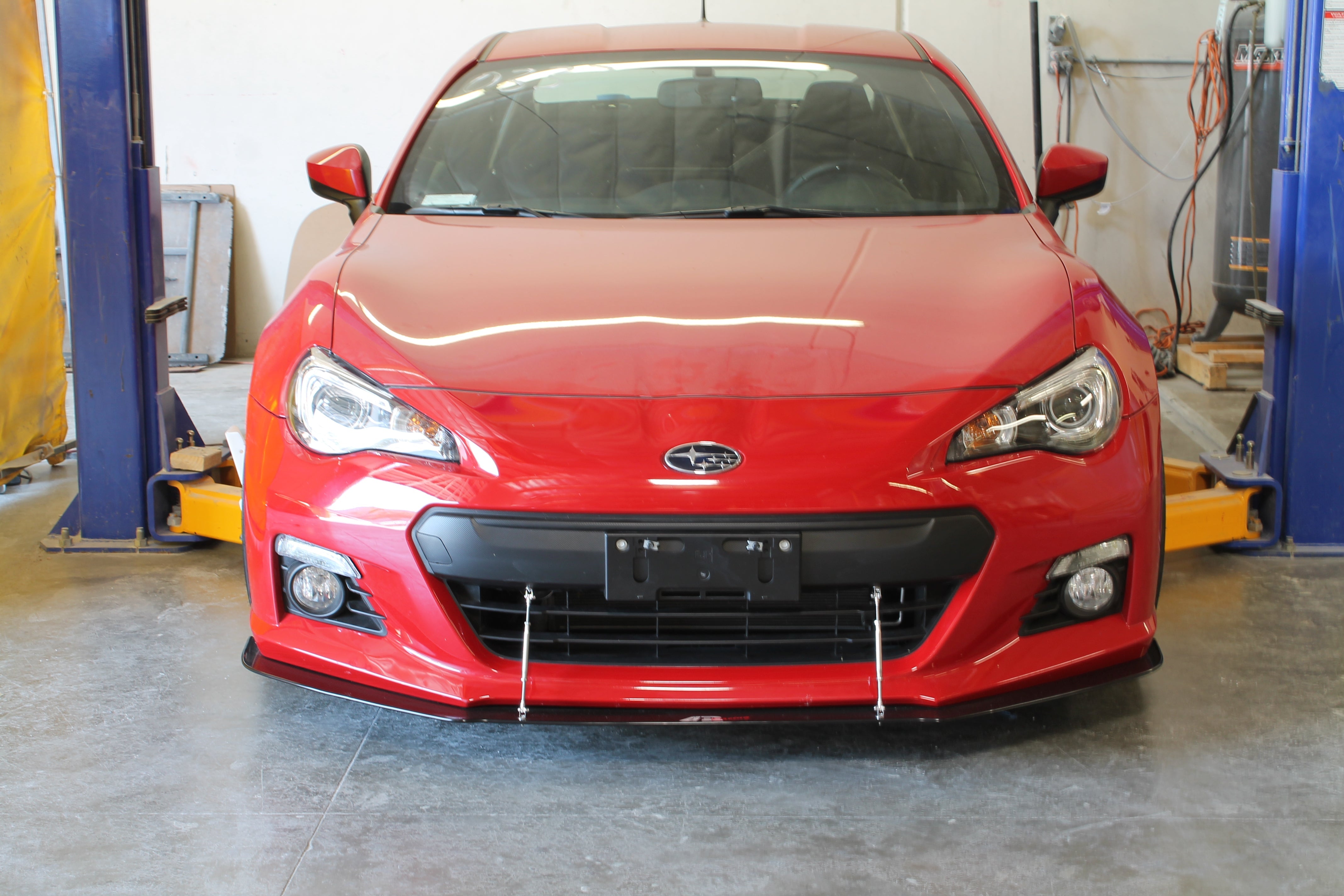 APR Carbon Fiber Wind Splitter w/ Rods (2013-2016 Subaru BRZ)