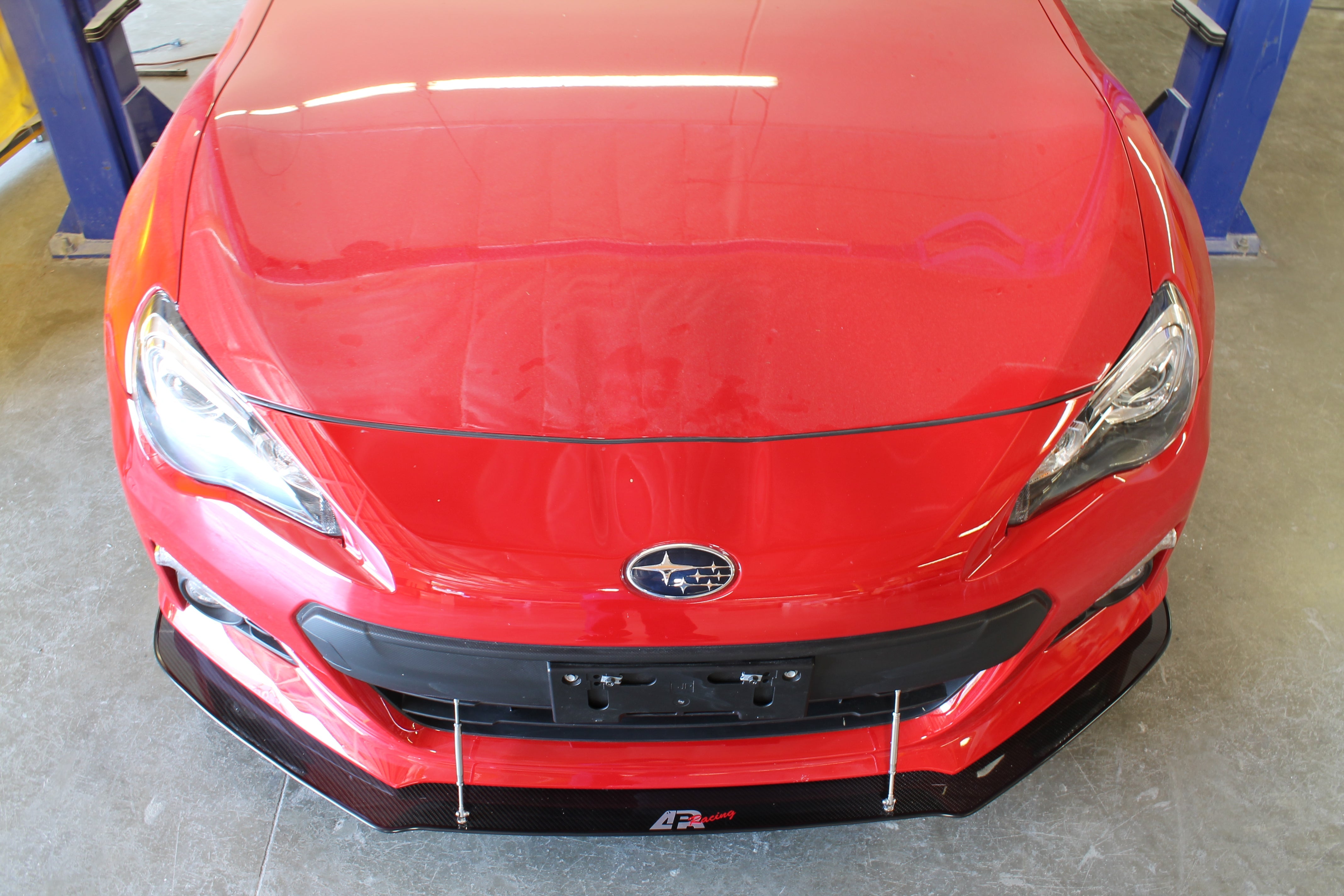 APR Carbon Fiber Wind Splitter w/ Rods (2013-2016 Subaru BRZ)