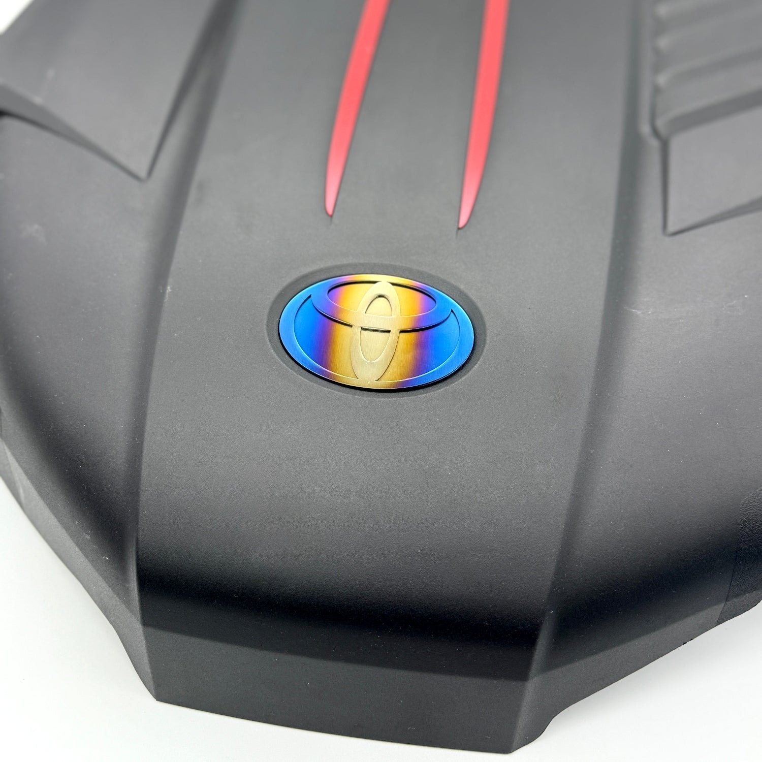 JDC Titanium Engine Cover Badge | A90 Toyota Supra - 7