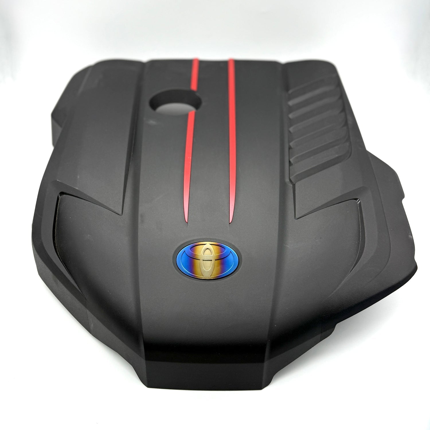 JDC Titanium Engine Cover Badge | A90 Toyota Supra - 2