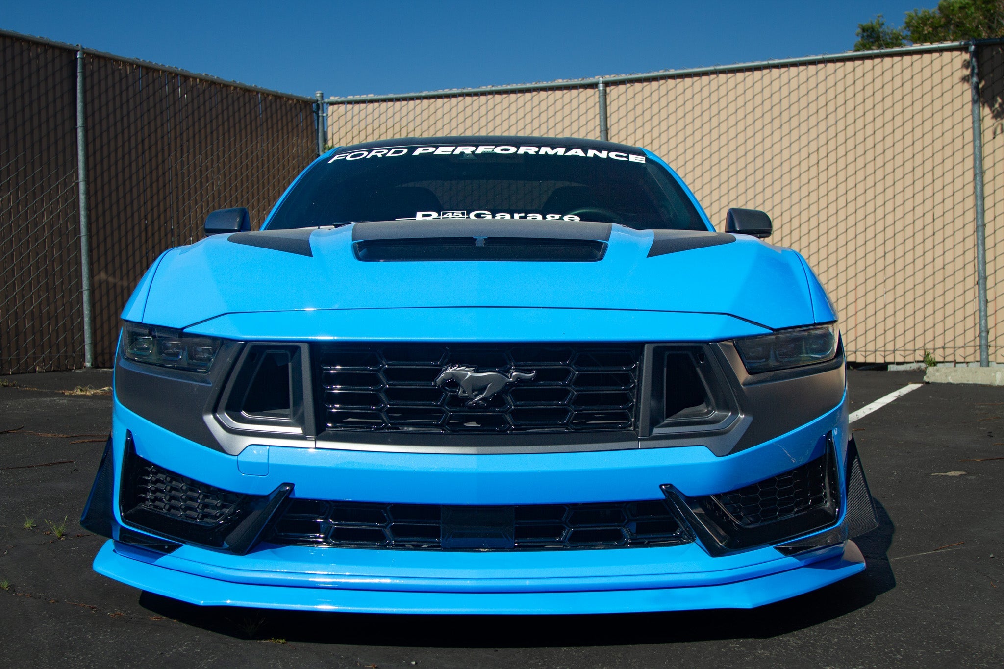 APR Carbon Fiber Front Bumper Canards (2024+ Ford Mustang S650 Dark Horse)