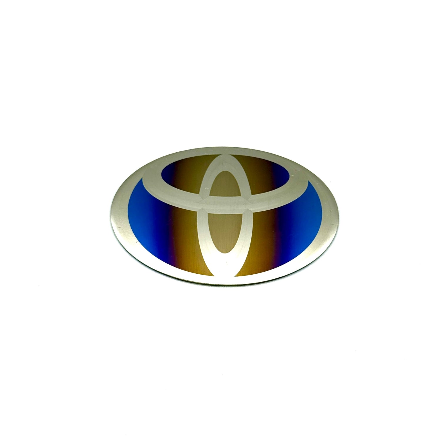 JDC Titanium "Toyota" Badge (A90 Supra/GR86/Universal) - JD Customs U.S.A