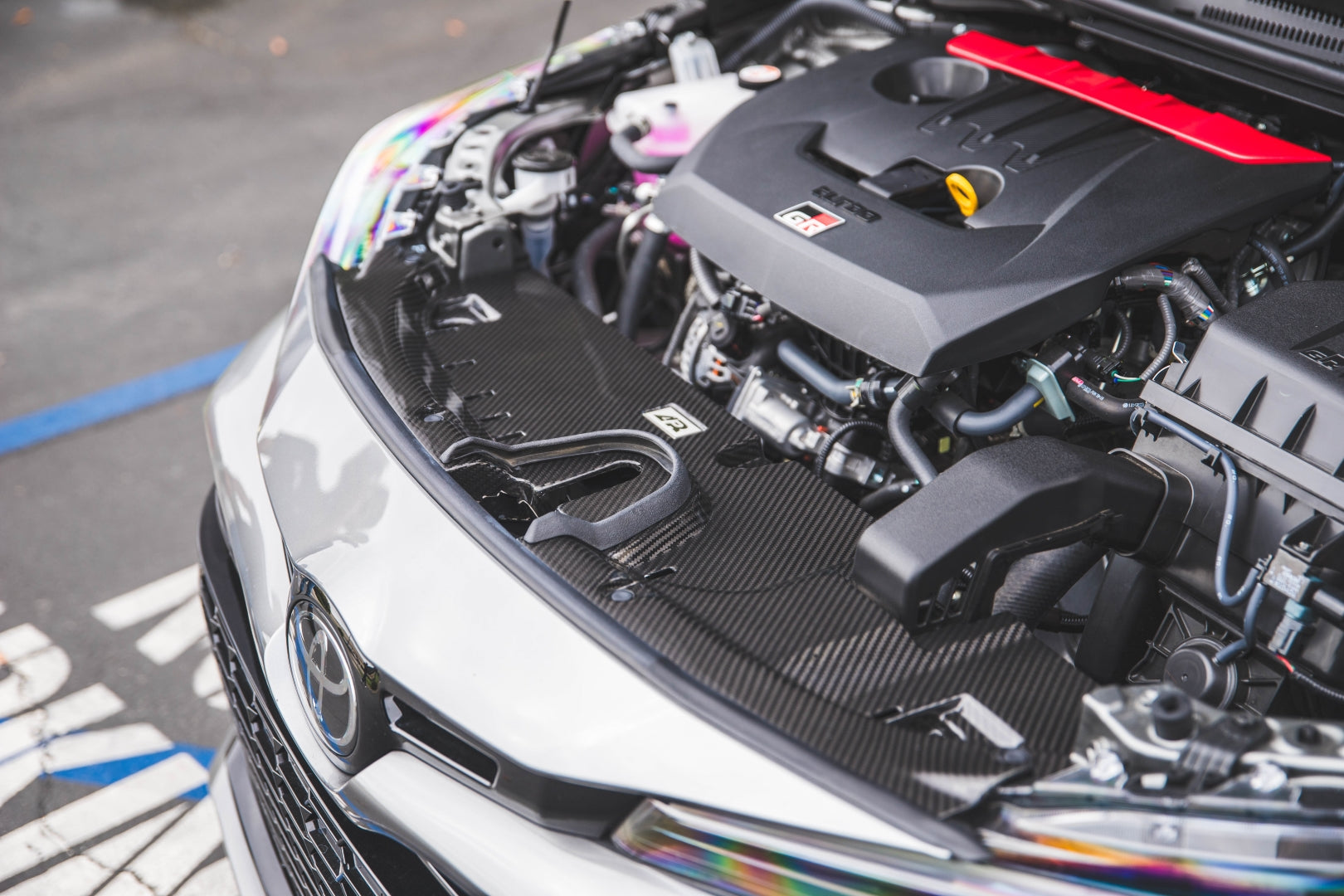 APR Carbon Fiber Cooling Plate (2023+ Toyota GR Corolla)