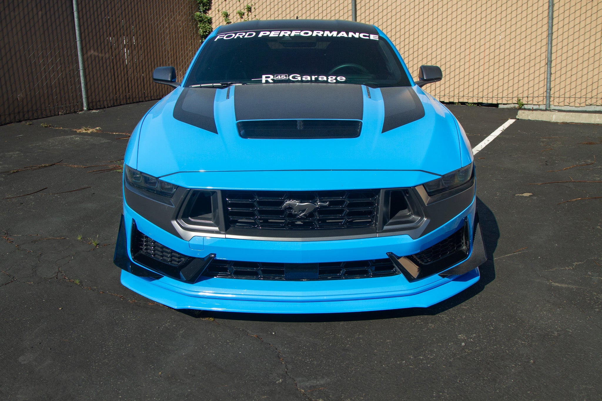 APR Carbon Fiber Front Bumper Canards (2024+ Ford Mustang S650 Dark Horse)