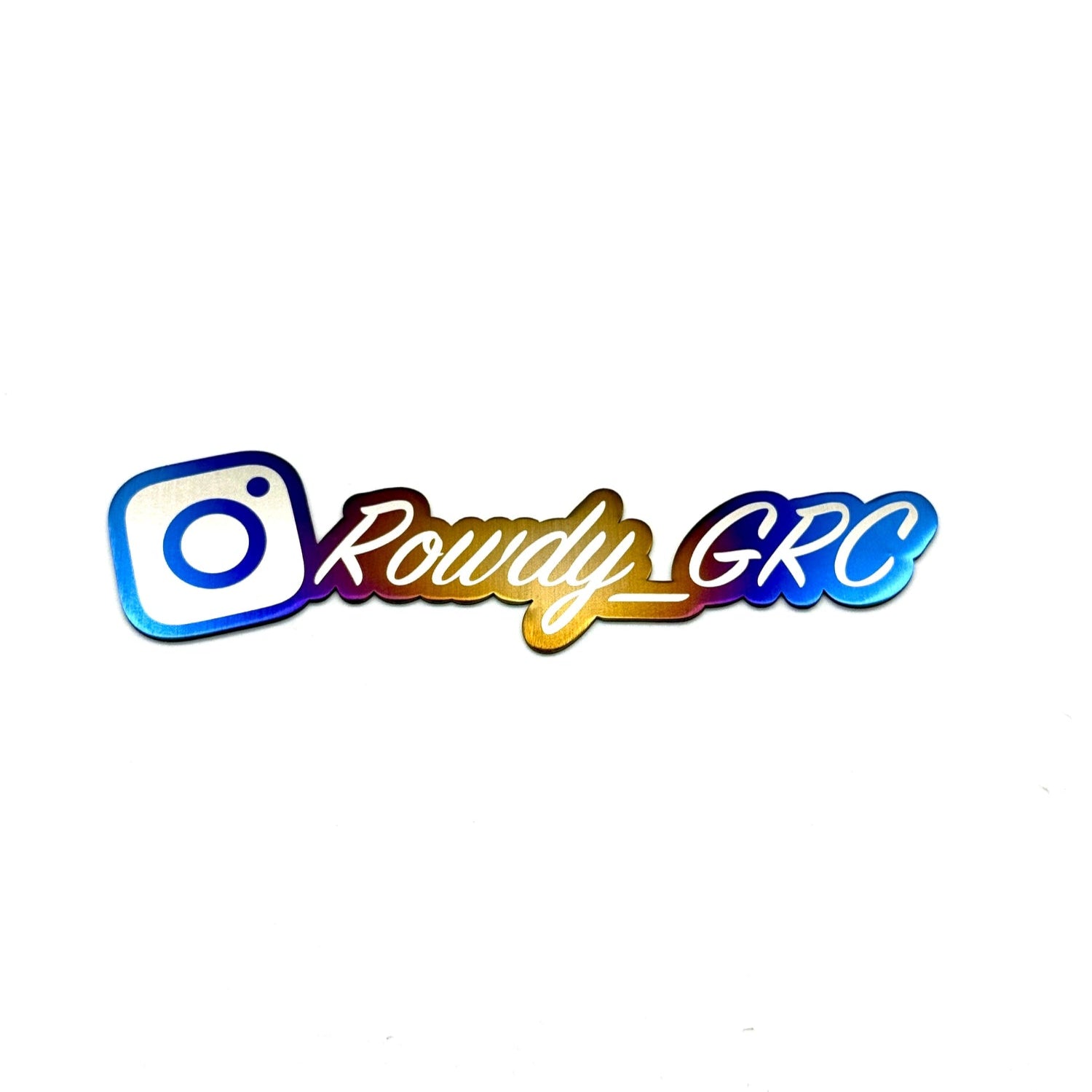 JDC チタン Instagram バッジ