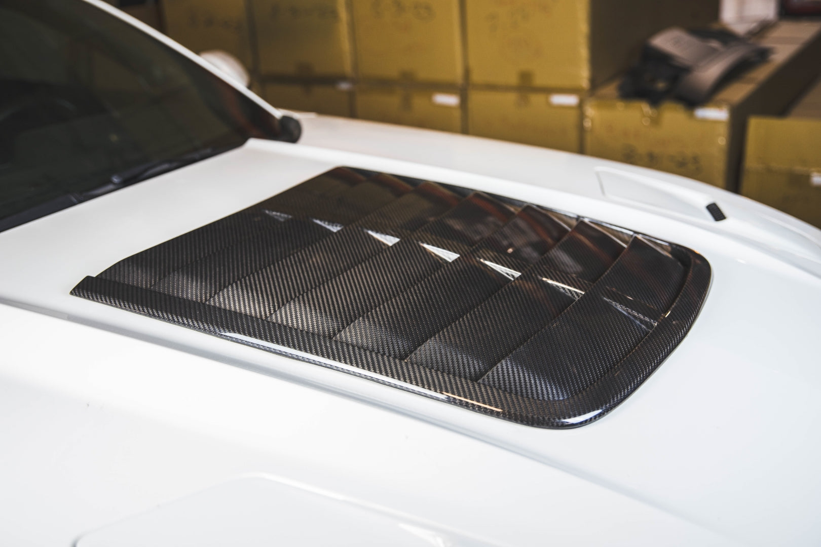APR Carbon Fiber Hood Vent (2015-2017 Ford Mustang)