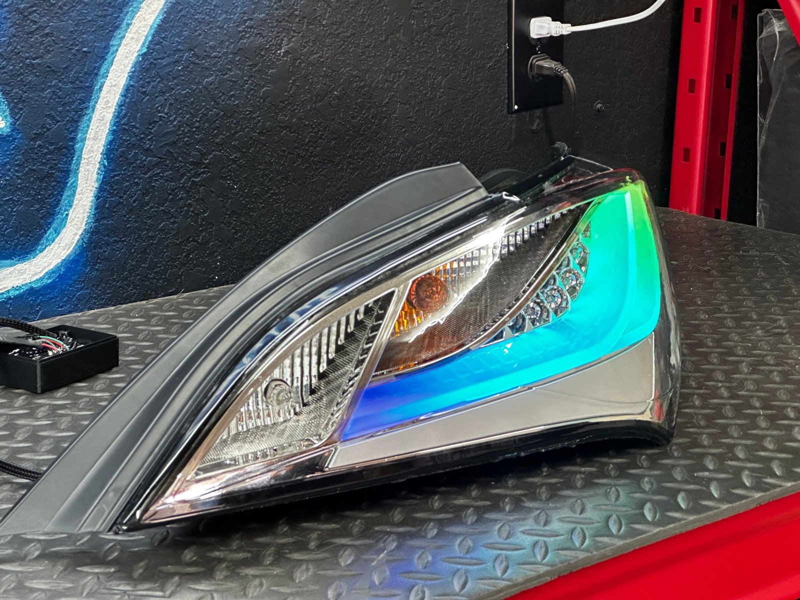 NTXGlow Clear RGB Tail Lights - Eagle Eyes | 2010-2016 Hyundai Genesis Coupe - 3