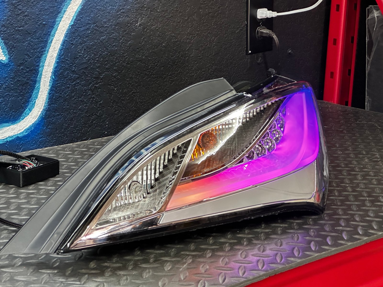 NTXGlow Clear RGB Tail Lights - Eagle Eyes | 2010-2016 Hyundai Genesis Coupe - 6