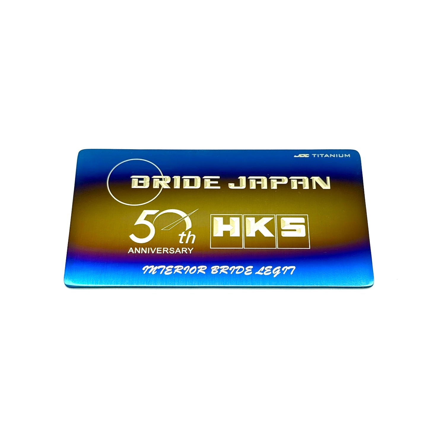 JDC Titanium Custom Badges