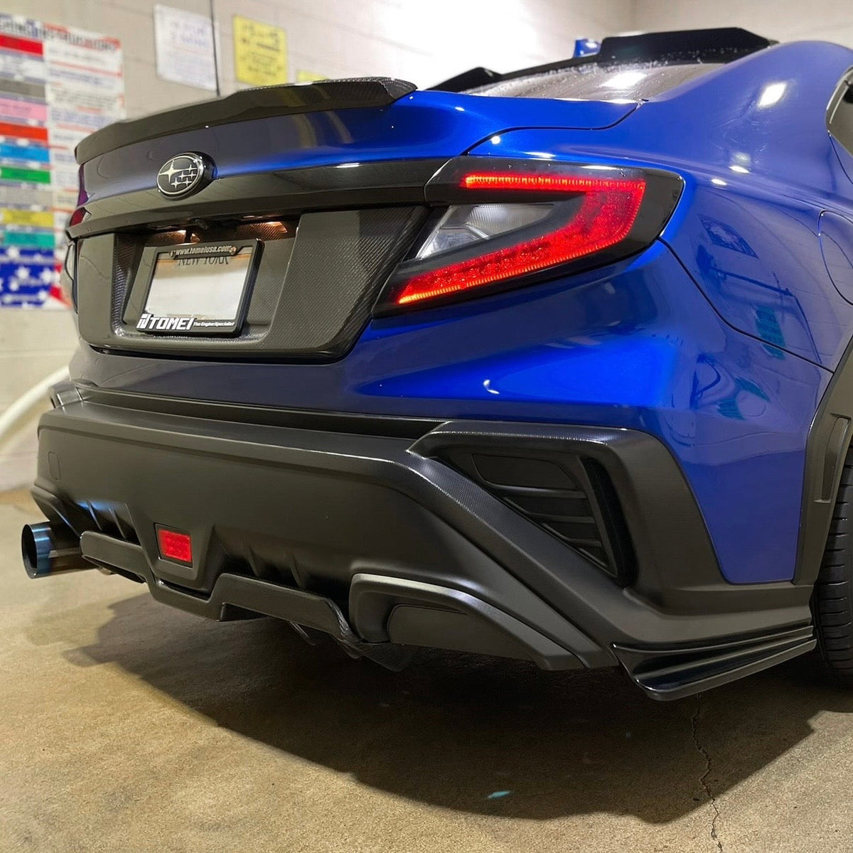 Exhaust Cover for Subaru WRX (VB) (OEMPD-VB-EC-LS)