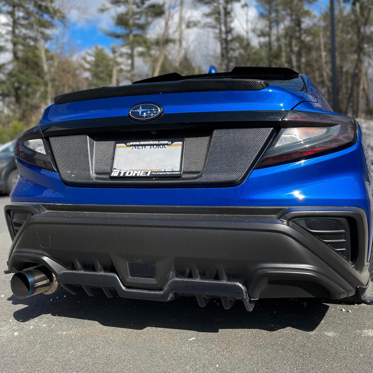 Exhaust Cover for Subaru WRX (VB) (OEMPD-VB-EC-LS)