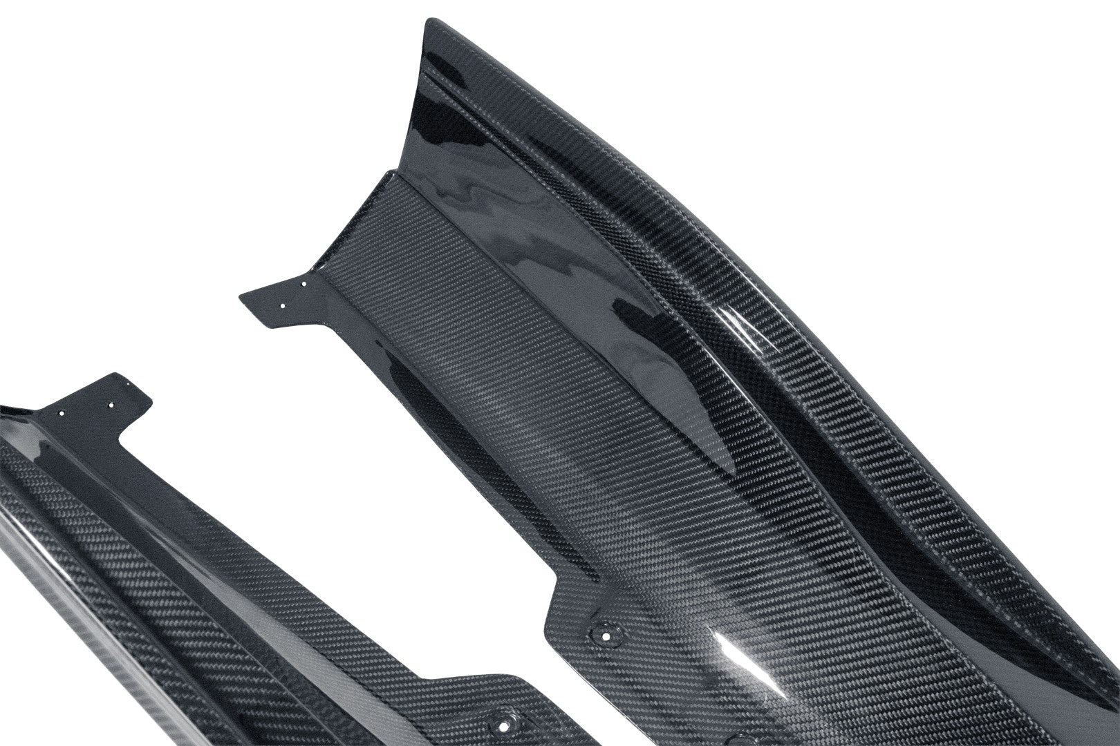 APR Chevrolet Corvette C8 Z06/ E Ray/ ZR1/ Grand Sport Carbon Fiber Side Rocker Extensions/ Side Skirts