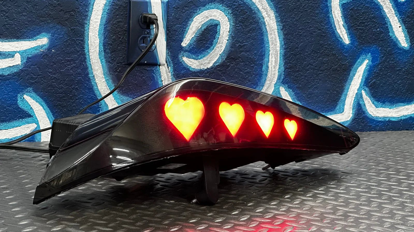 NTXGLOW HEART TAIL LIGHTS (MK5 TOYOTA SUPRA) - 11