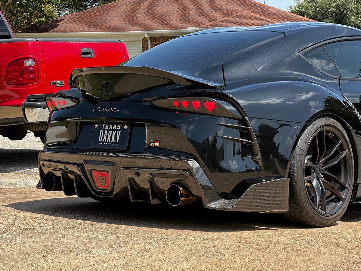 NTXGLOW HEART TAIL LIGHTS (MK5 TOYOTA SUPRA) - 12