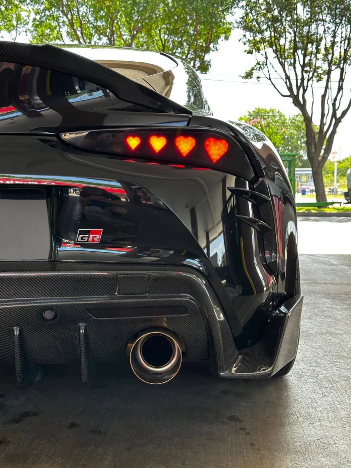 NTXGLOW HEART TAIL LIGHTS (MK5 TOYOTA SUPRA) - 9
