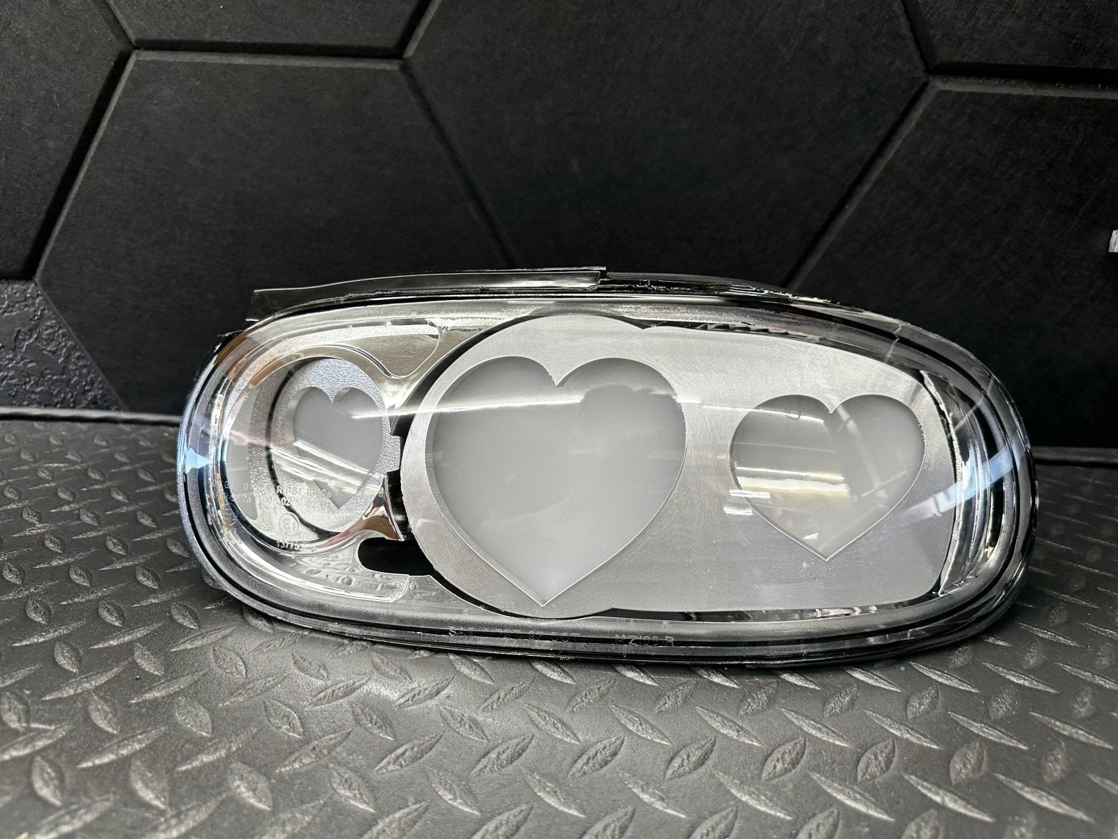 NTXGlow Clear Diffused Heart Tail Lights | 1990 - 1997 Na Mazda Miata - 6