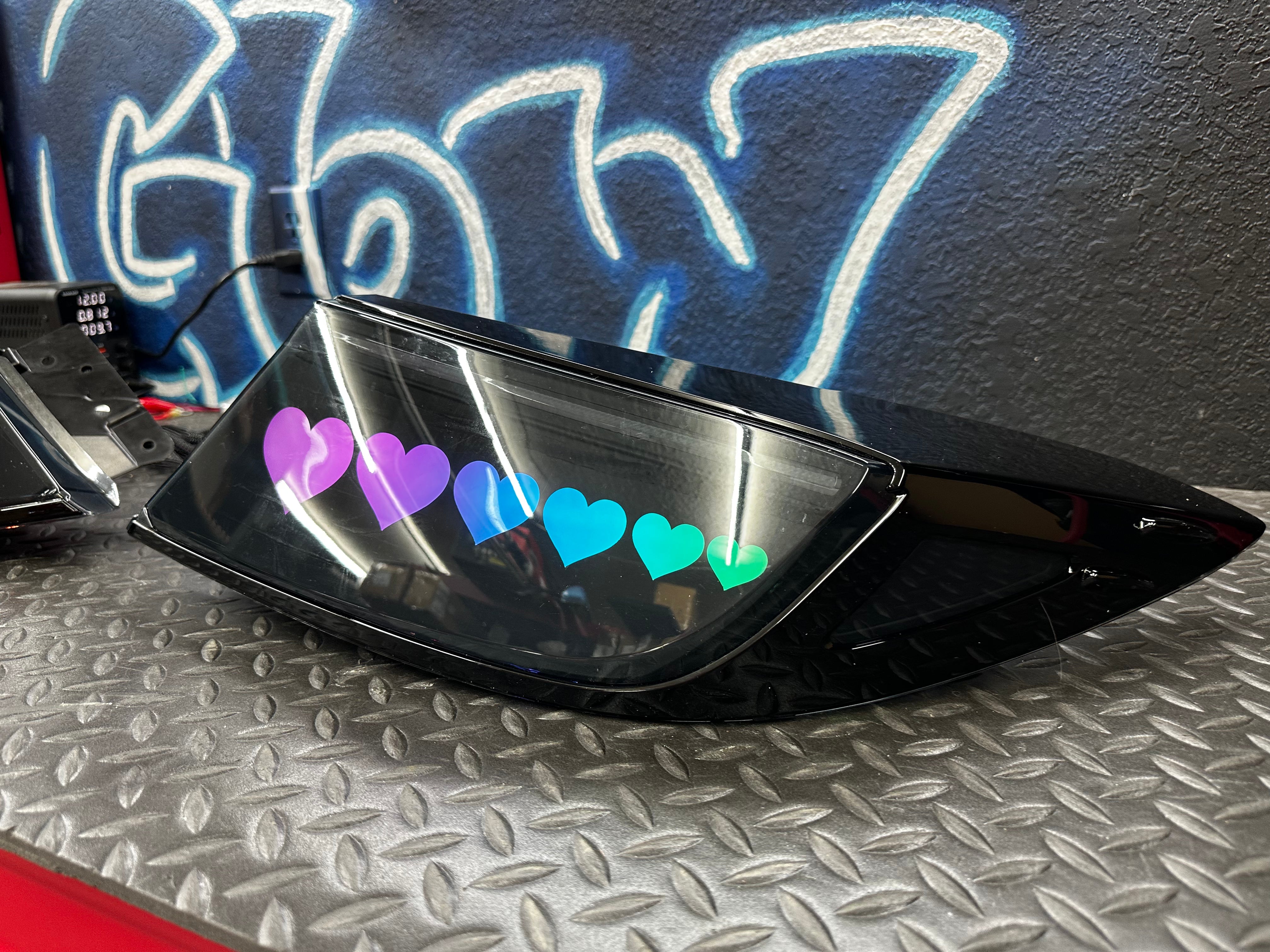 NTXGLOW Diffused Heart RGB Tail Lights (2021 - 2026 Toyota GR86)