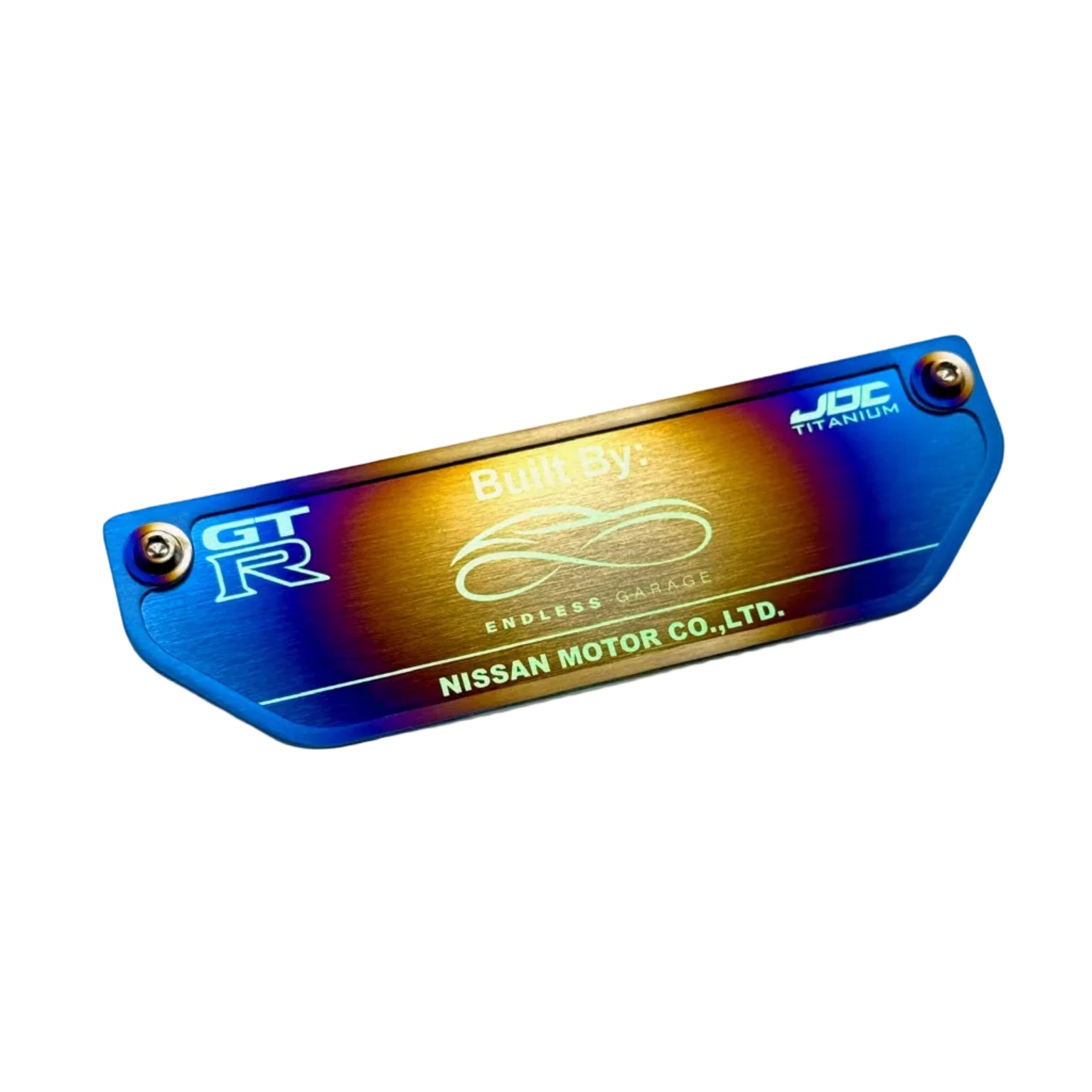 Placa de titanio JDC para la fabricación del motor (Nissan R35 GT-R)