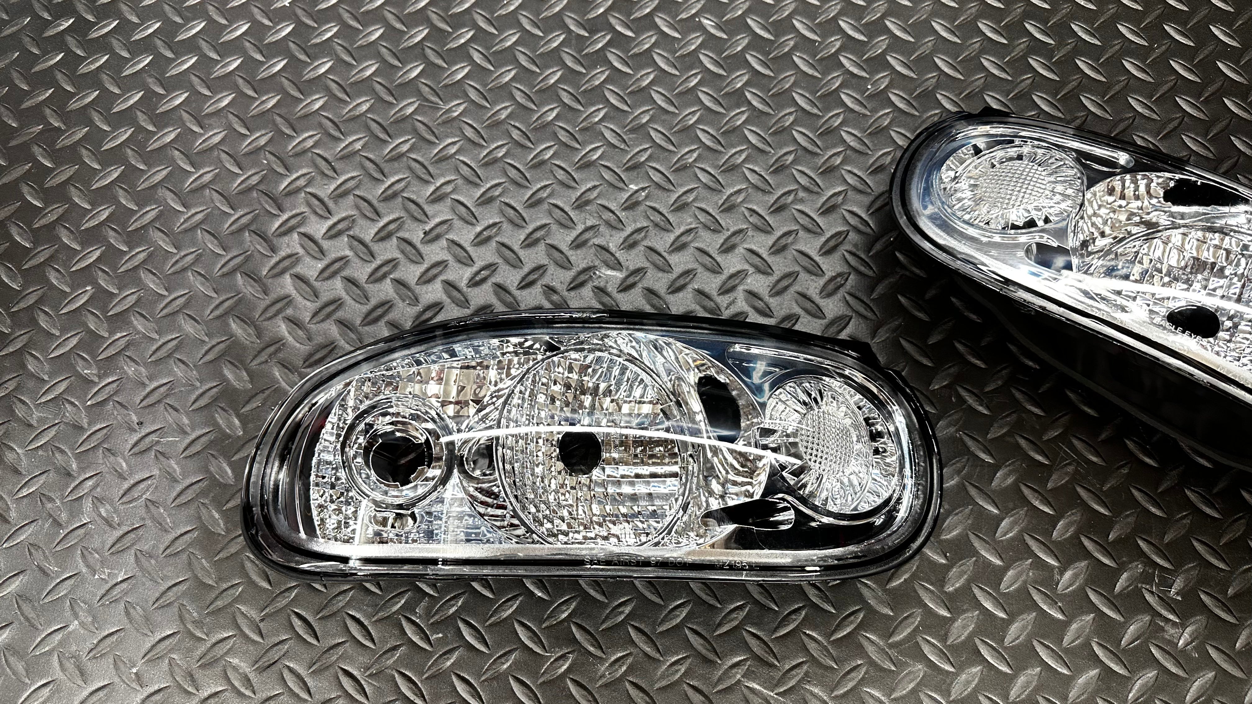 NTXGlow Custom Clear Tail Lights (1990–1997 NA Mazda Miata)