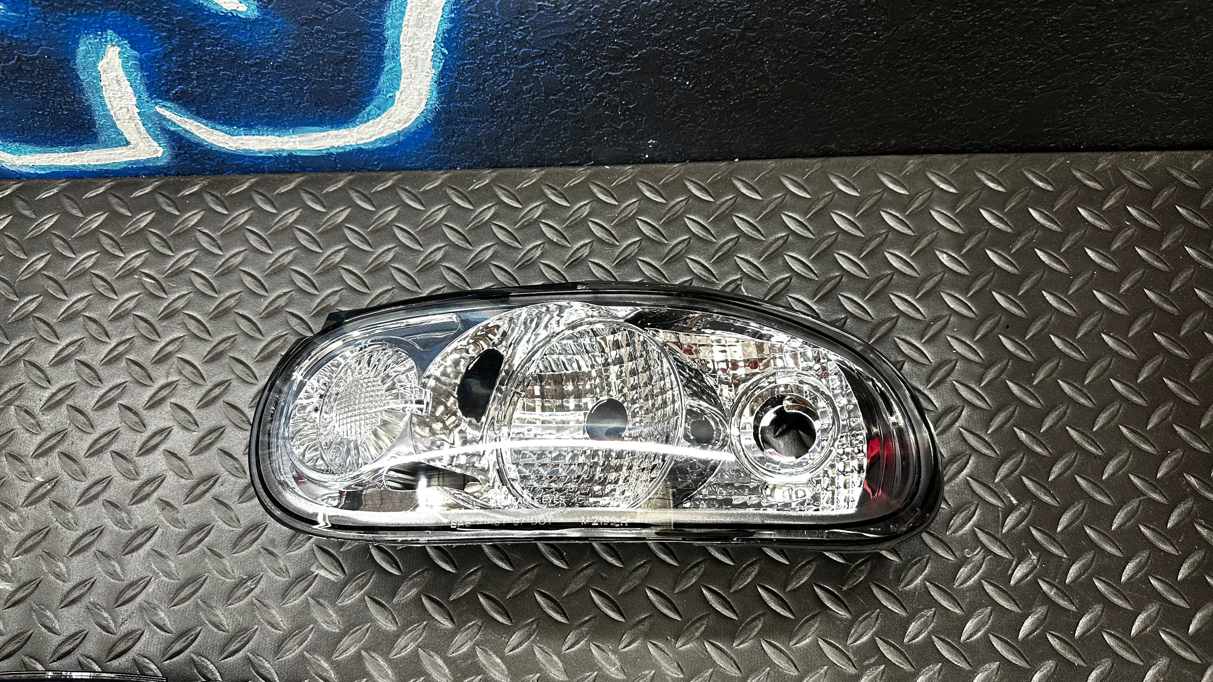NTXGlow Custom Clear Tail Lights (1990–1997 NA Mazda Miata)