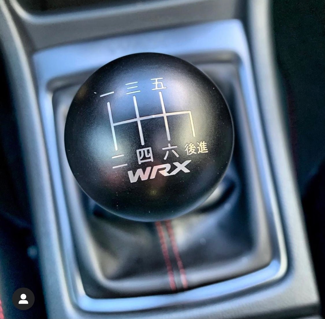 Billetworkz Weighted Shift Knob - 6 Speed WRX Japanese Engraving - Subaru WRX 2015-2025 - 3