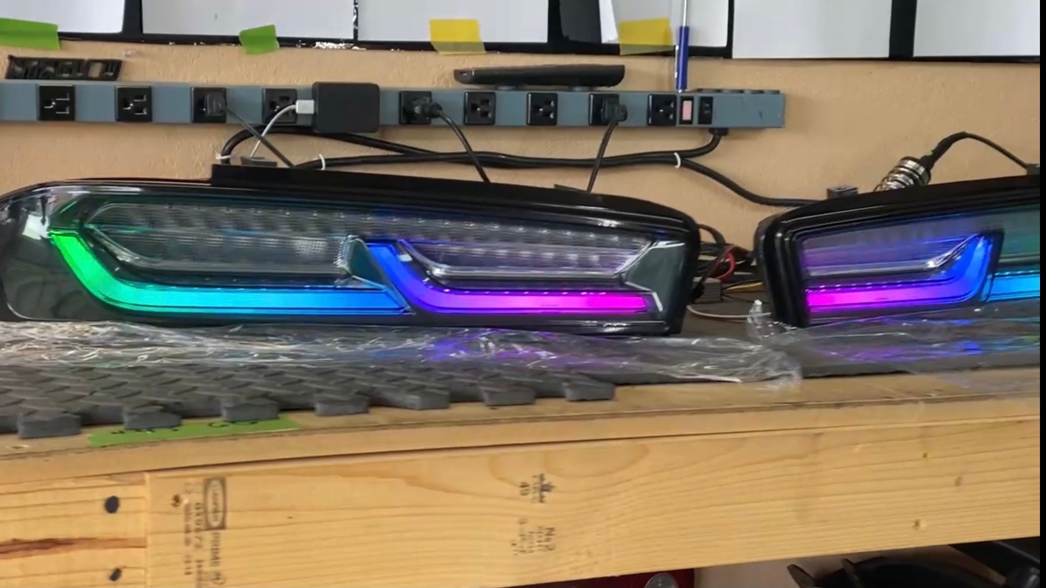 NTXGlow Color Shifting Tail Lights (2016-2018 Chevrolet Camaro)
