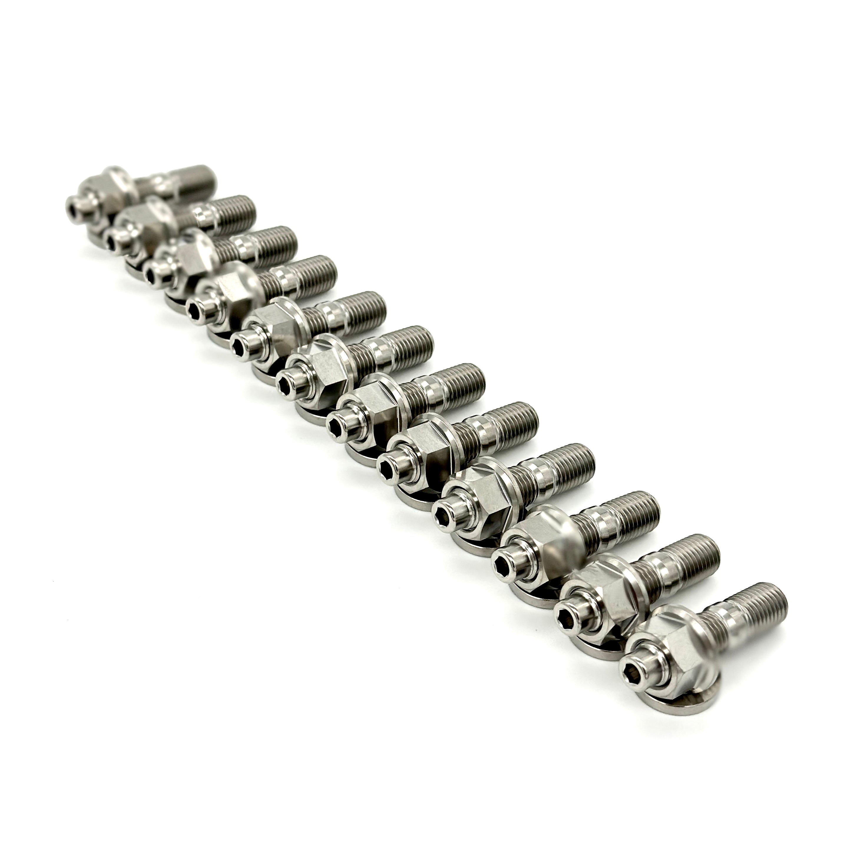 JDC Titanium Exhaust Manifold Stud Kit (MK4 Supra) - 11