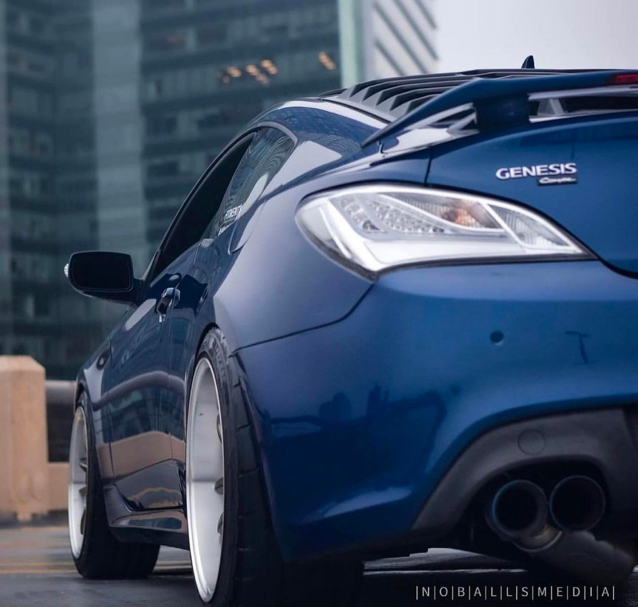 NTXGlow CLEAR eagle eye tail lights (10-16 Hyundai Genesis Coupe)