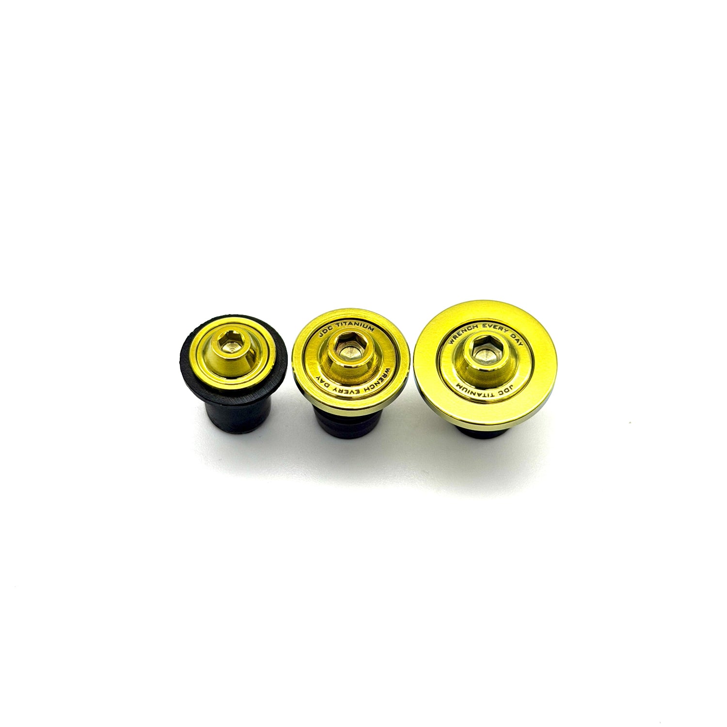 JDC Titanium x Tavarish Collab Gold Flush-Fit Bolt & Washer Kit