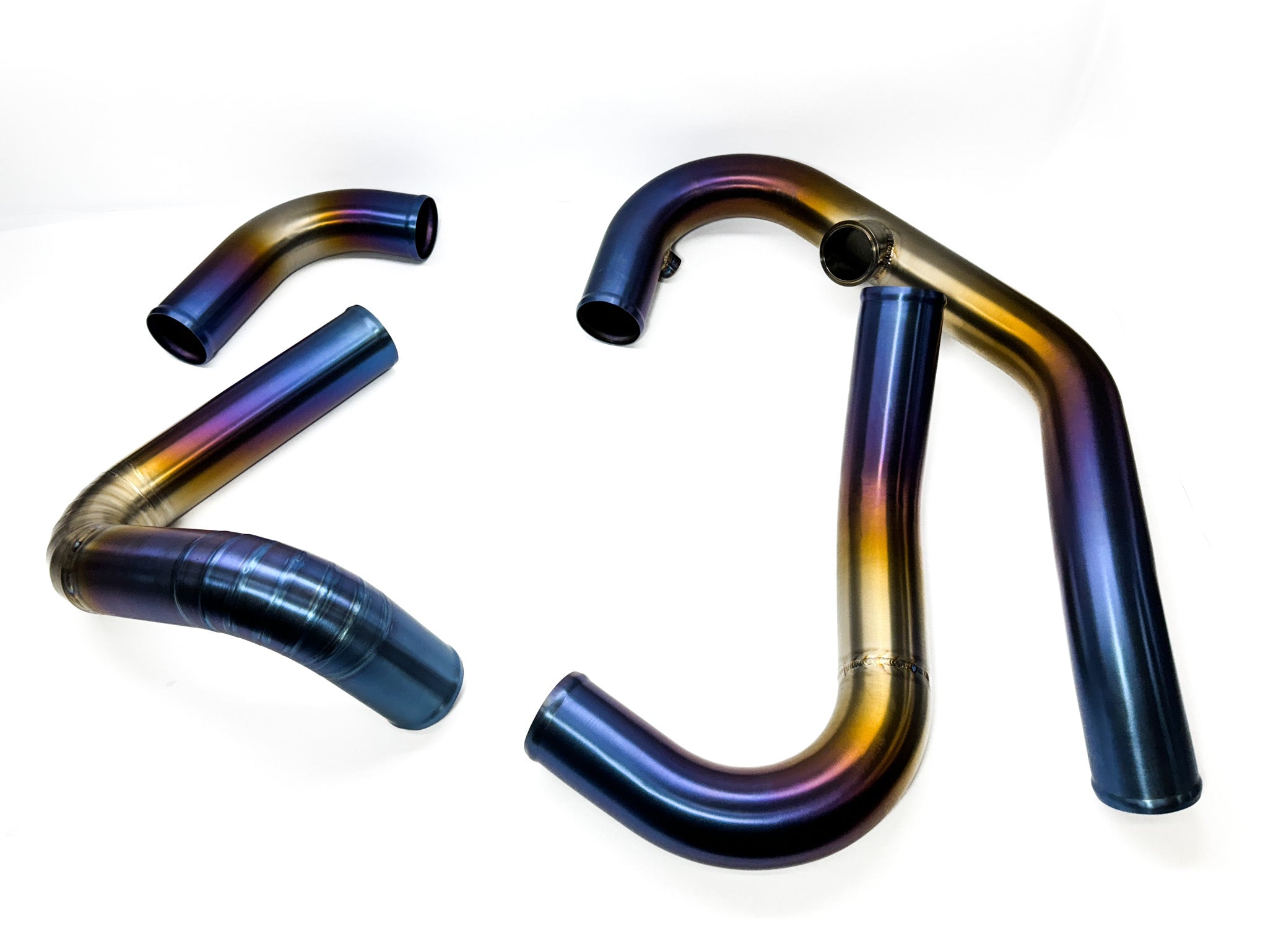ETS Subaru Rotated Piping Kit Titanium (2015+ Subaru STI)