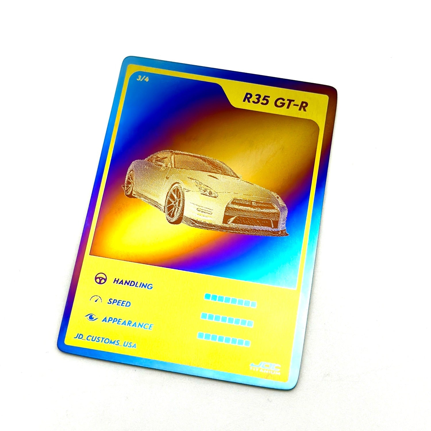 JDC Titanium Trading Cards *1st Edition - Very Limited Release* - JD Customs U.S.A