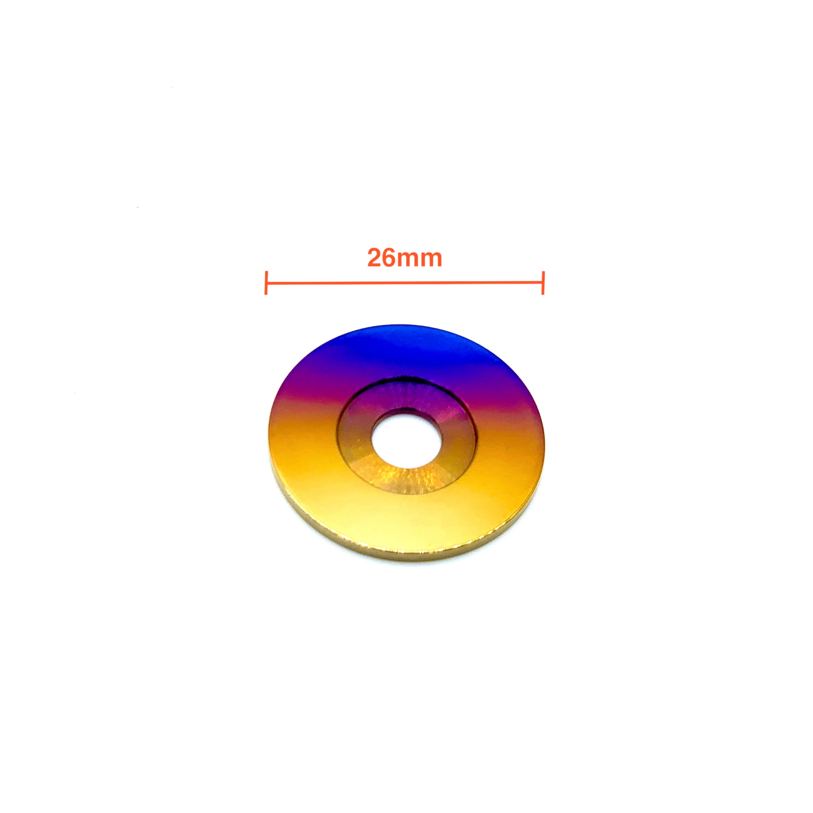 JDC Titanium & Carbon Fiber Flush-Fit Washers - 26