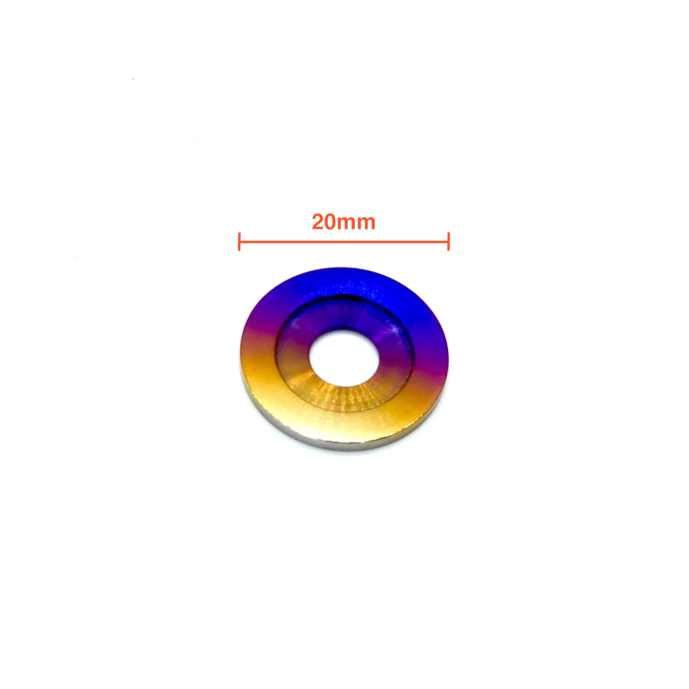 JDC Titanium & Carbon Fiber Flush-Fit Washers - 27