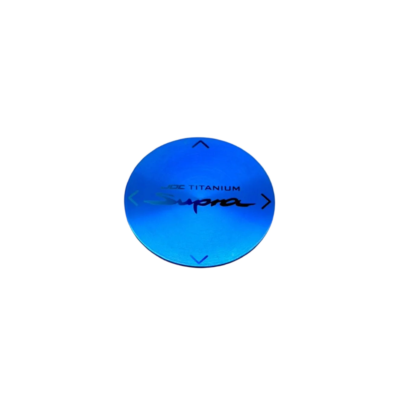 JDC Titanium Navigation Controller Knob Badge | A90 Toyota Supra