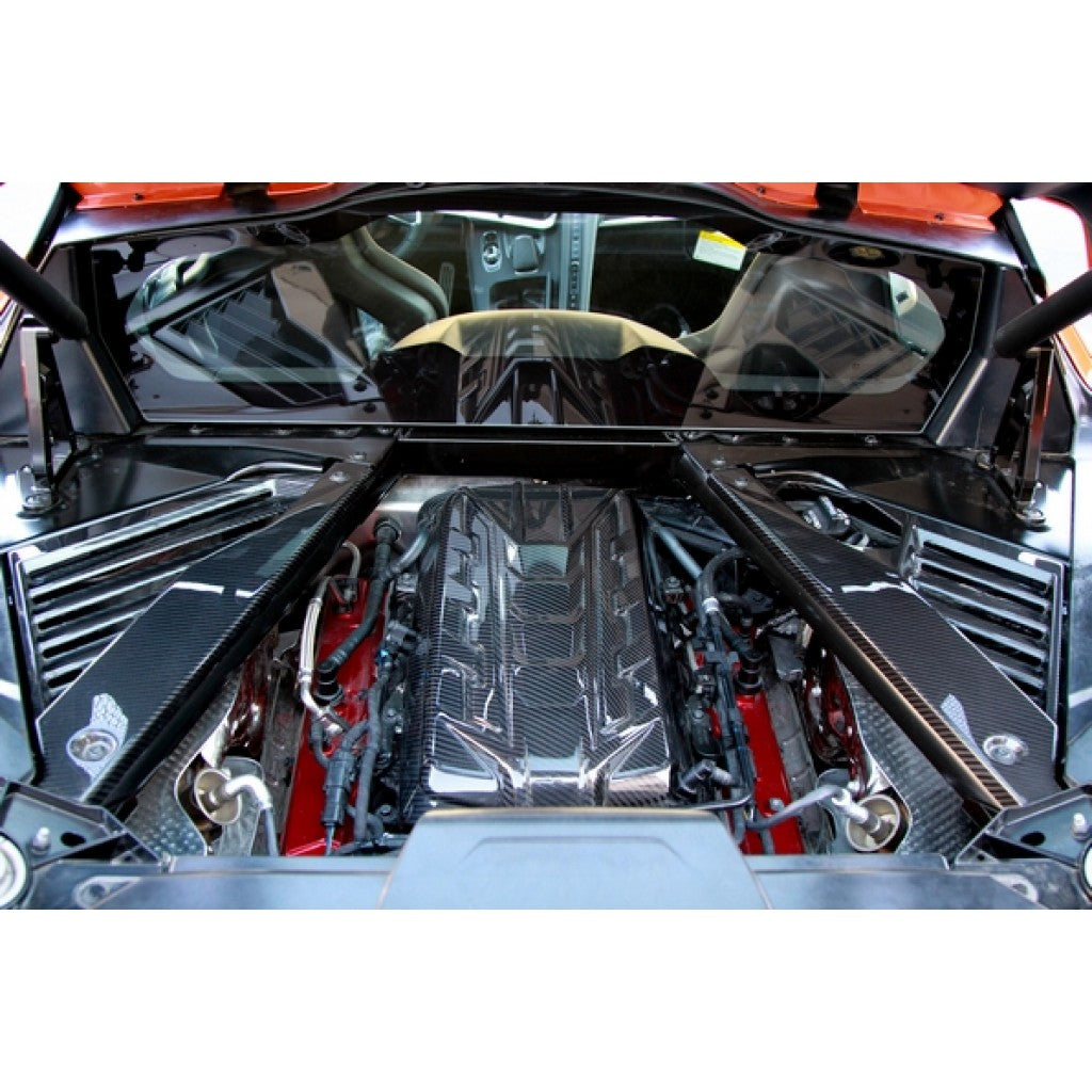 APR Carbon Fiber Engine Plenum Cover, Appearance Panels, and Package (2020-2023 Chevrolet Corvette C8)
