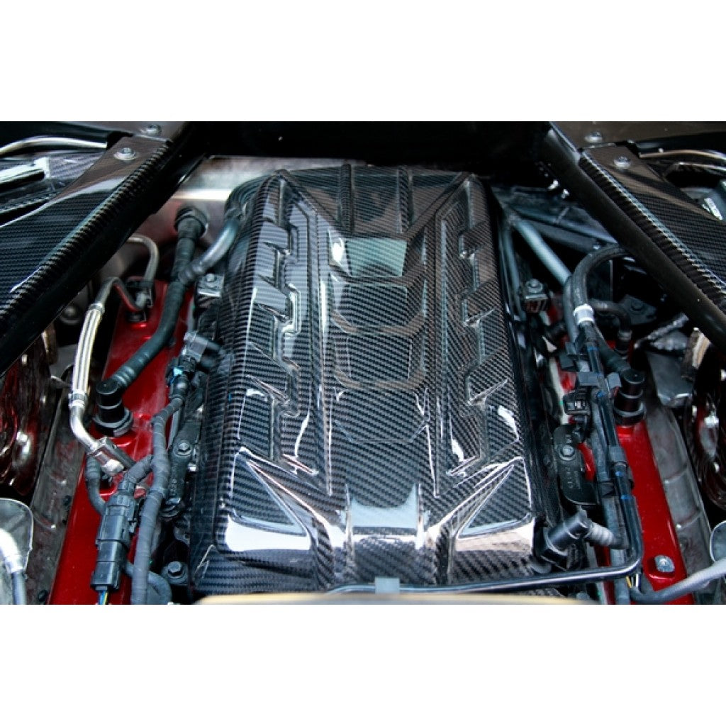 APR Carbon Fiber Engine Plenum Cover, Appearance Panels, and Package (2020-2023 Chevrolet Corvette C8)