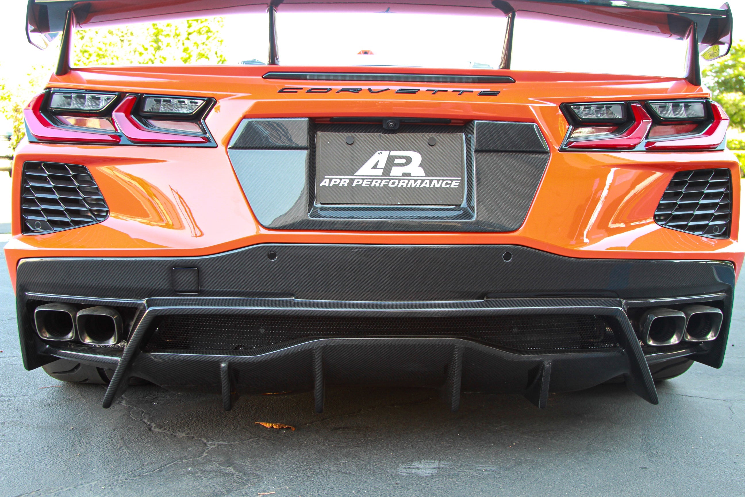 APR Carbon Fiber Rear Diffuser (2020+ Chevrolet Corvette C8)