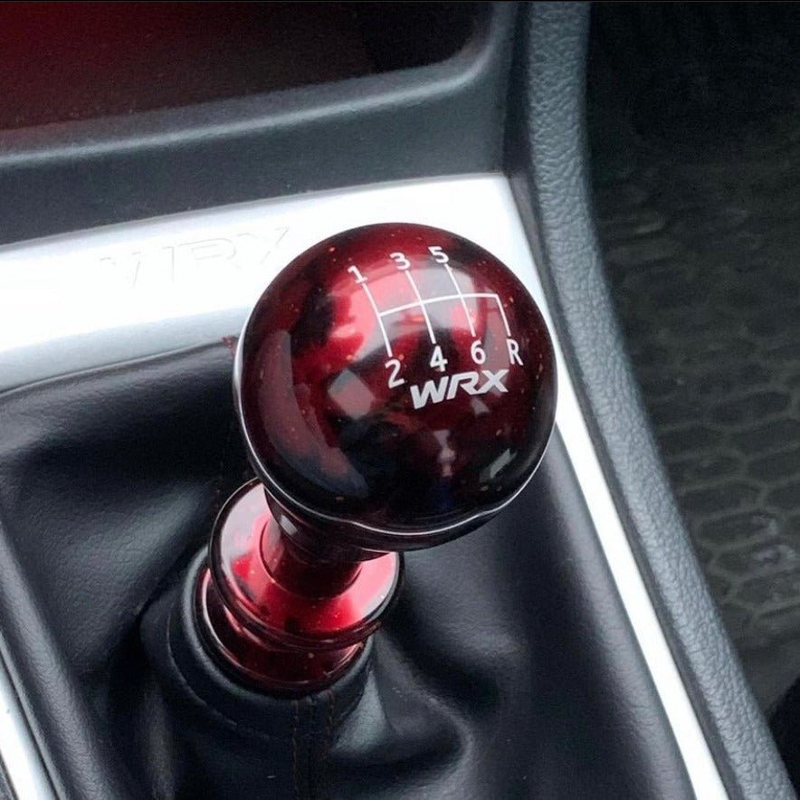 Billetworkz Cosmic Space Shift Knob - 6 Speed WRX Standard Engraving - Subaru WRX 2015 - 2025 - 11