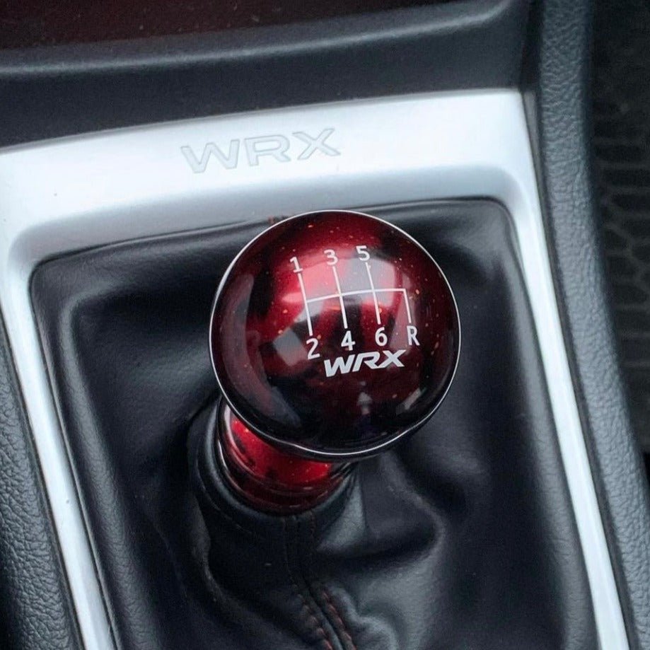 Billetworkz Cosmic Space Shift Knob - 6 Speed WRX Standard Engraving - Subaru WRX 2015 - 2025 - 10