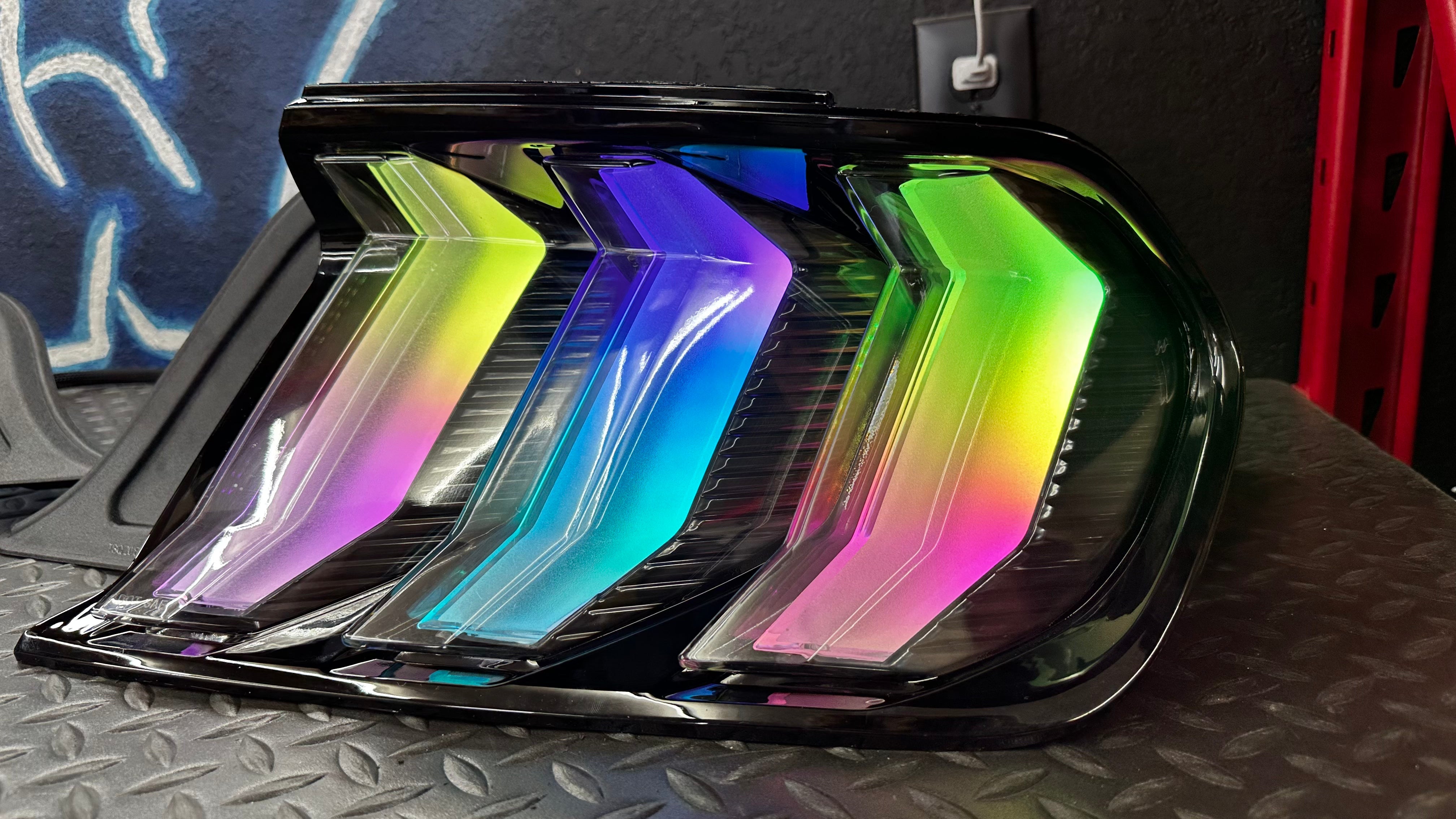 NTXGlow RGB Tail Lights | 2015-2023 Ford Mustang