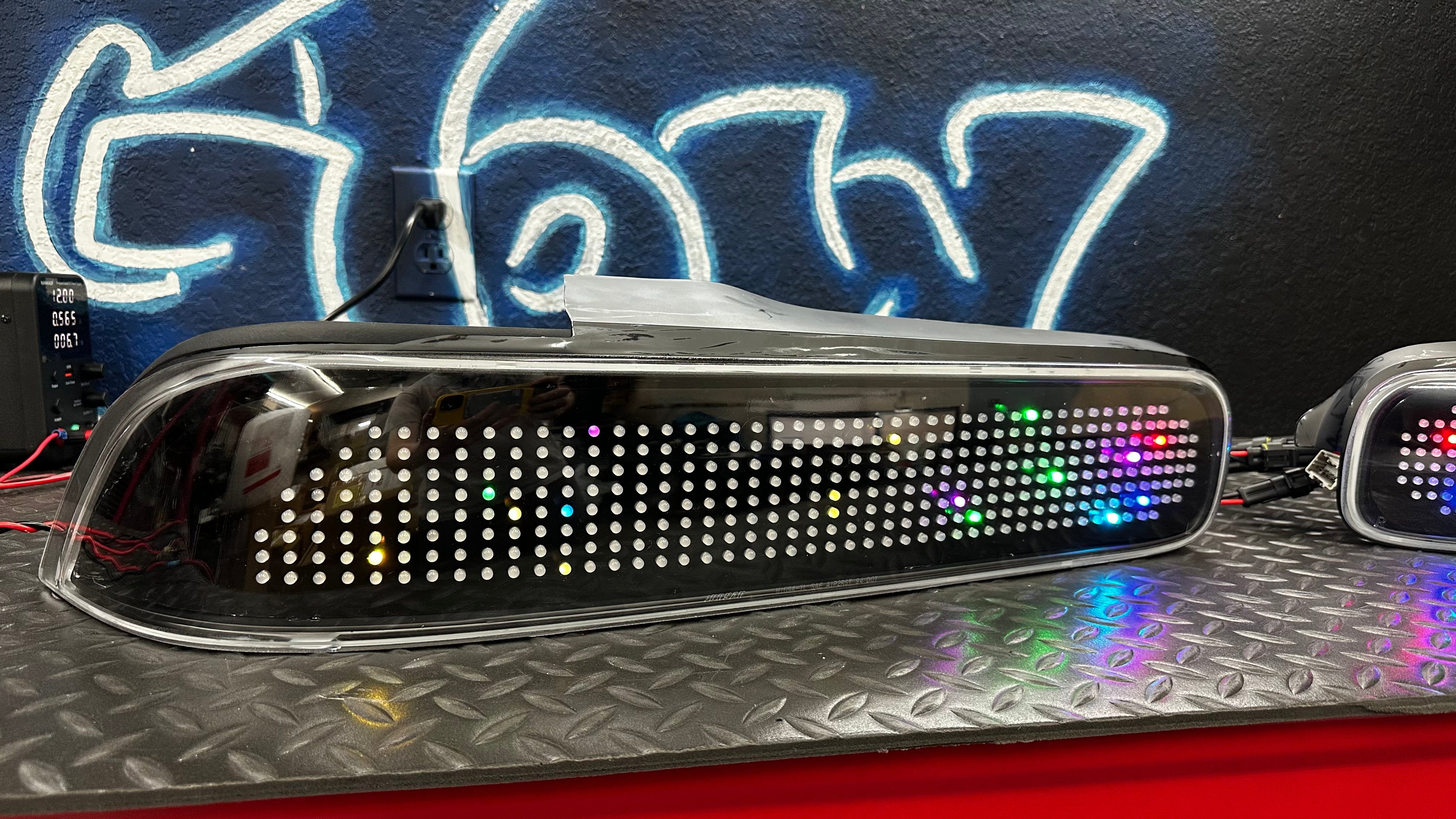 NTXGlow RGB Grid Tail Lights (1994 -2001 Acura Integra)