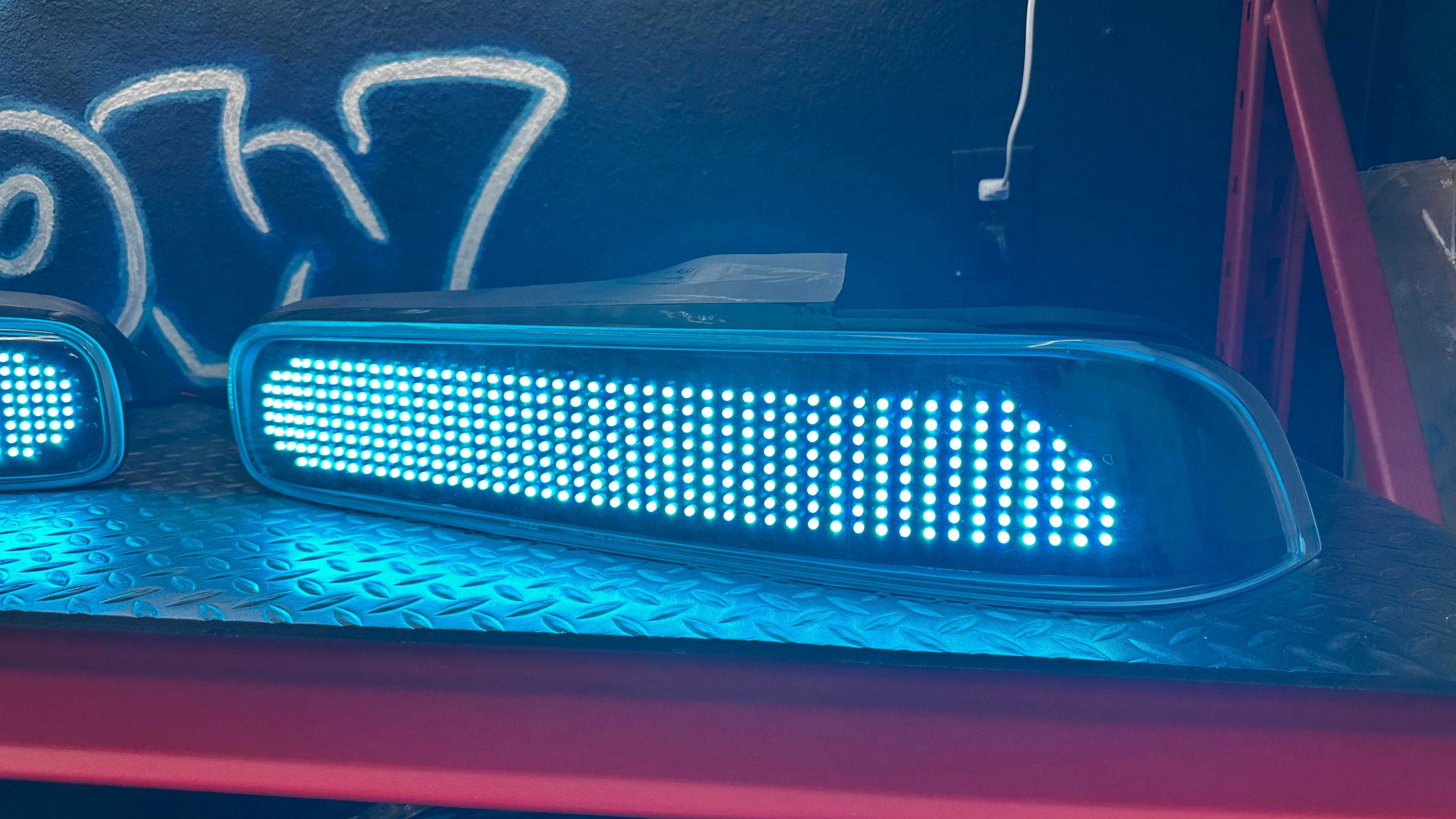 NTXGlow RGB Grid Tail Lights (1994 -2001 Acura Integra)