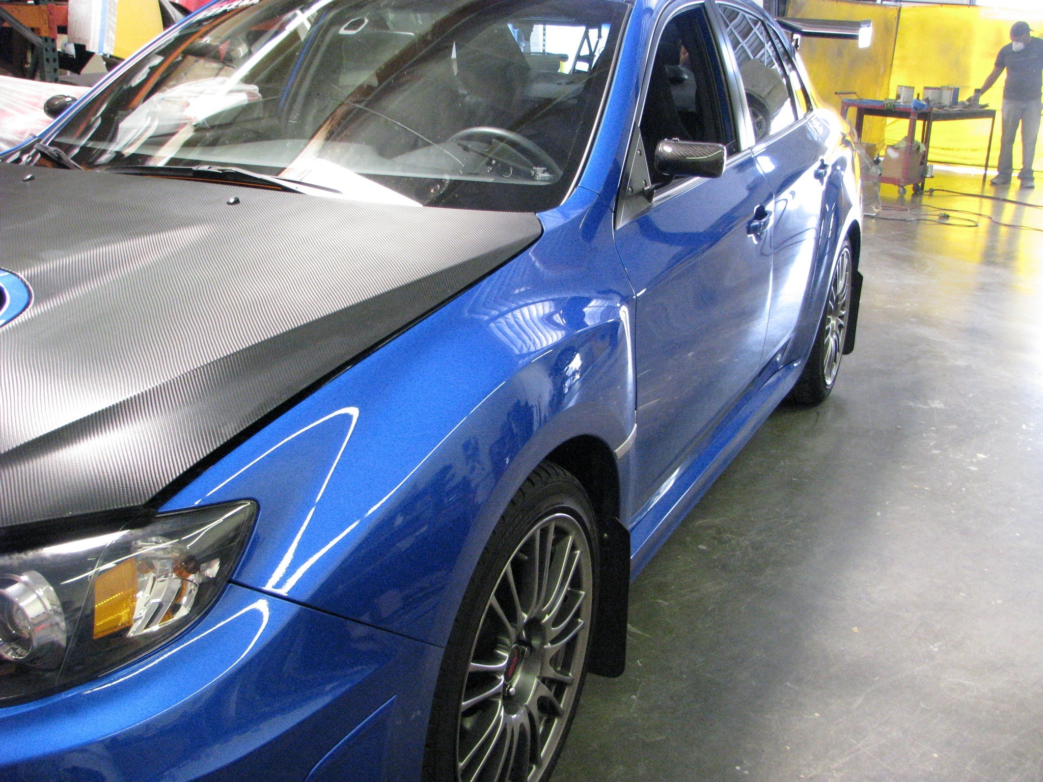 APR Carbon Fiber Subaru Formula GT3 Carbon Fiber Mirror/Black (2008-2014 Impreza WRX/ STI)