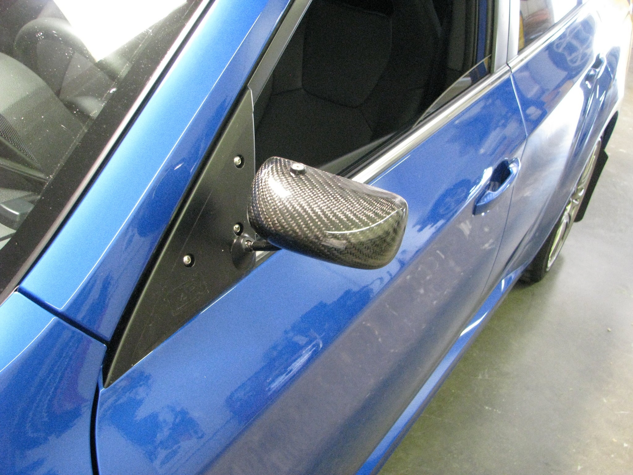 APR Carbon Fiber Subaru Formula GT3 Carbon Fiber Mirror/Black (2008-2014 Impreza WRX/ STI)