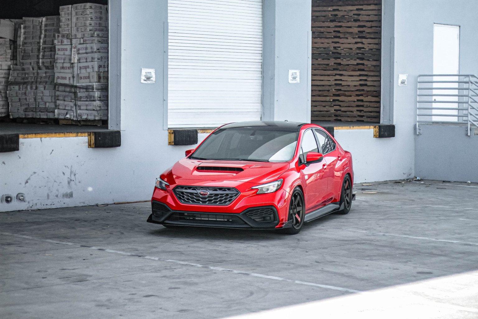Divisor delantero Aeroflow Dynamics V2 (Subaru WRX 2022-2024)