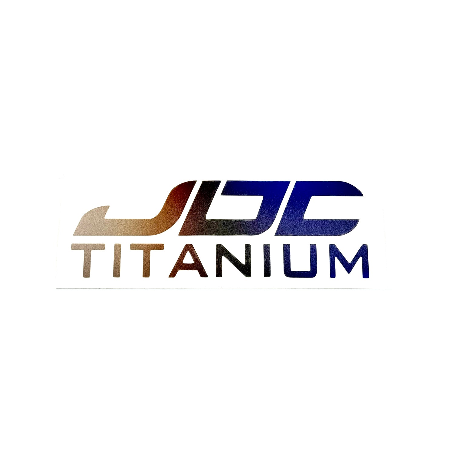 JDC Titanium Vinyl Logo