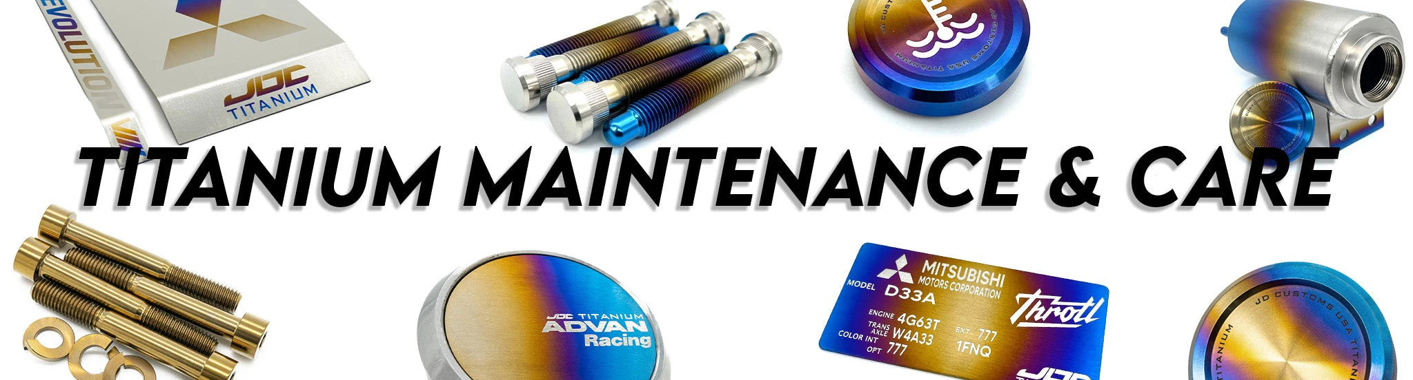 jdc Titanium maintenace and care header photo