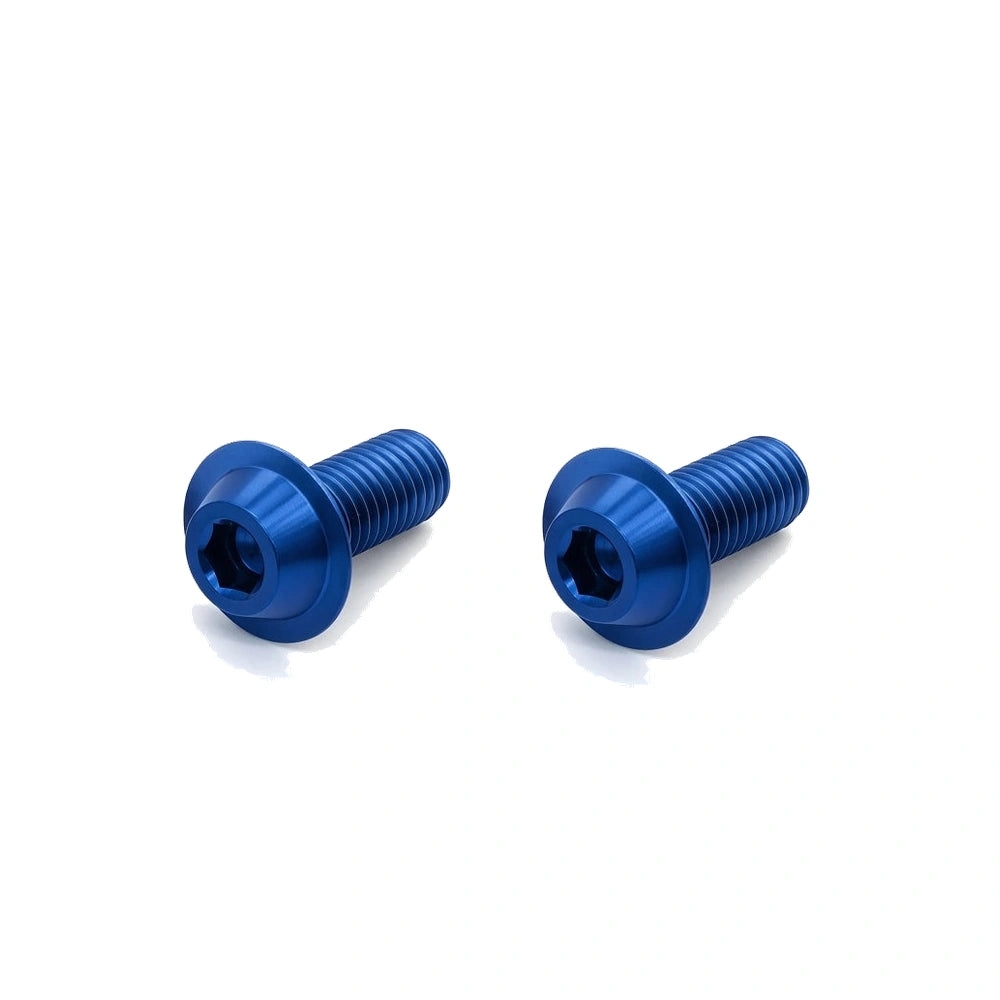 JDC Titanium Vacuum Line Replacement Hardware | Nissan R35 GT-R — Blue — Flush-FIt Allen Head Bolts