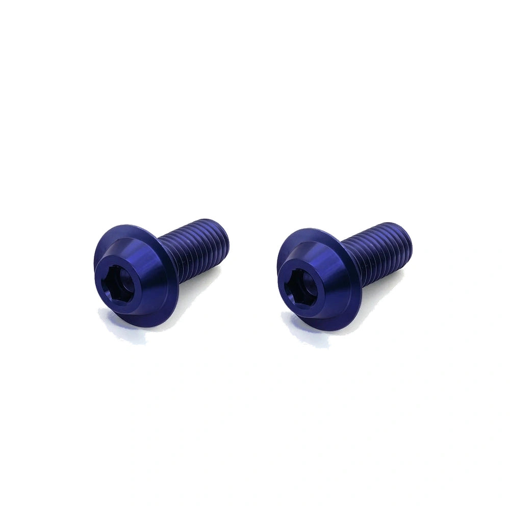 JDC Titanium Vacuum Line Replacement Hardware | Nissan R35 GT-R — Blurple — Flush-FIt Allen Head Bolts