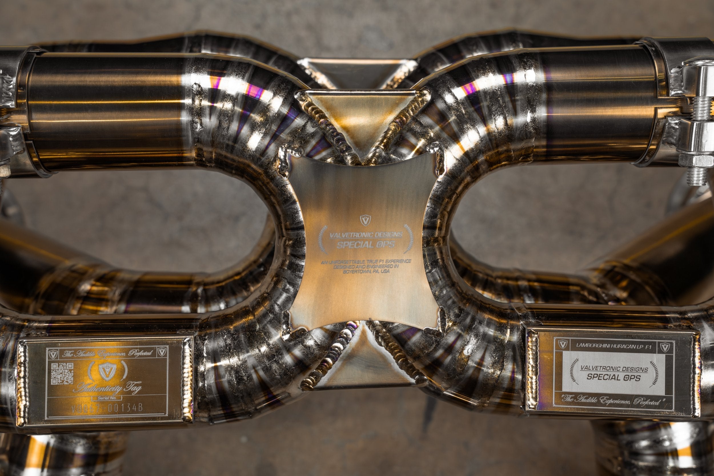 Valvetronic Lamborghini Huracan True F1 / Valved Exhaust System (LP580/610)